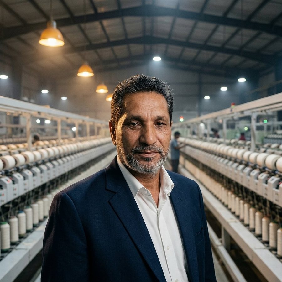 Abdul Rasheed Gill, Founder and CEO of M Tech Textile Traders